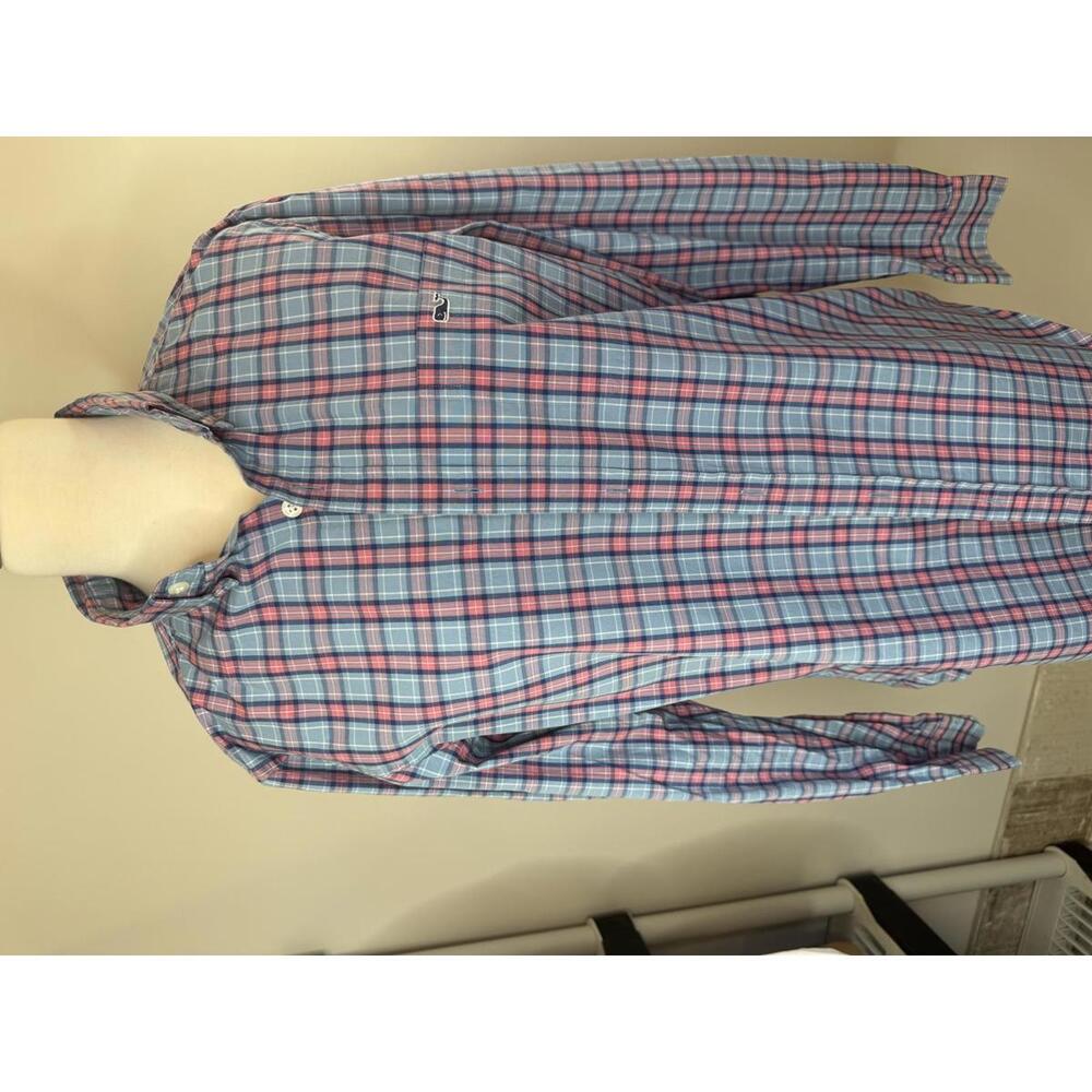 Vineyard Vines Small Mens Button Up Dress Shirt